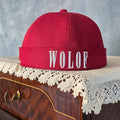 Bonnet WOLOF Bordeaux - Intérieur Satin