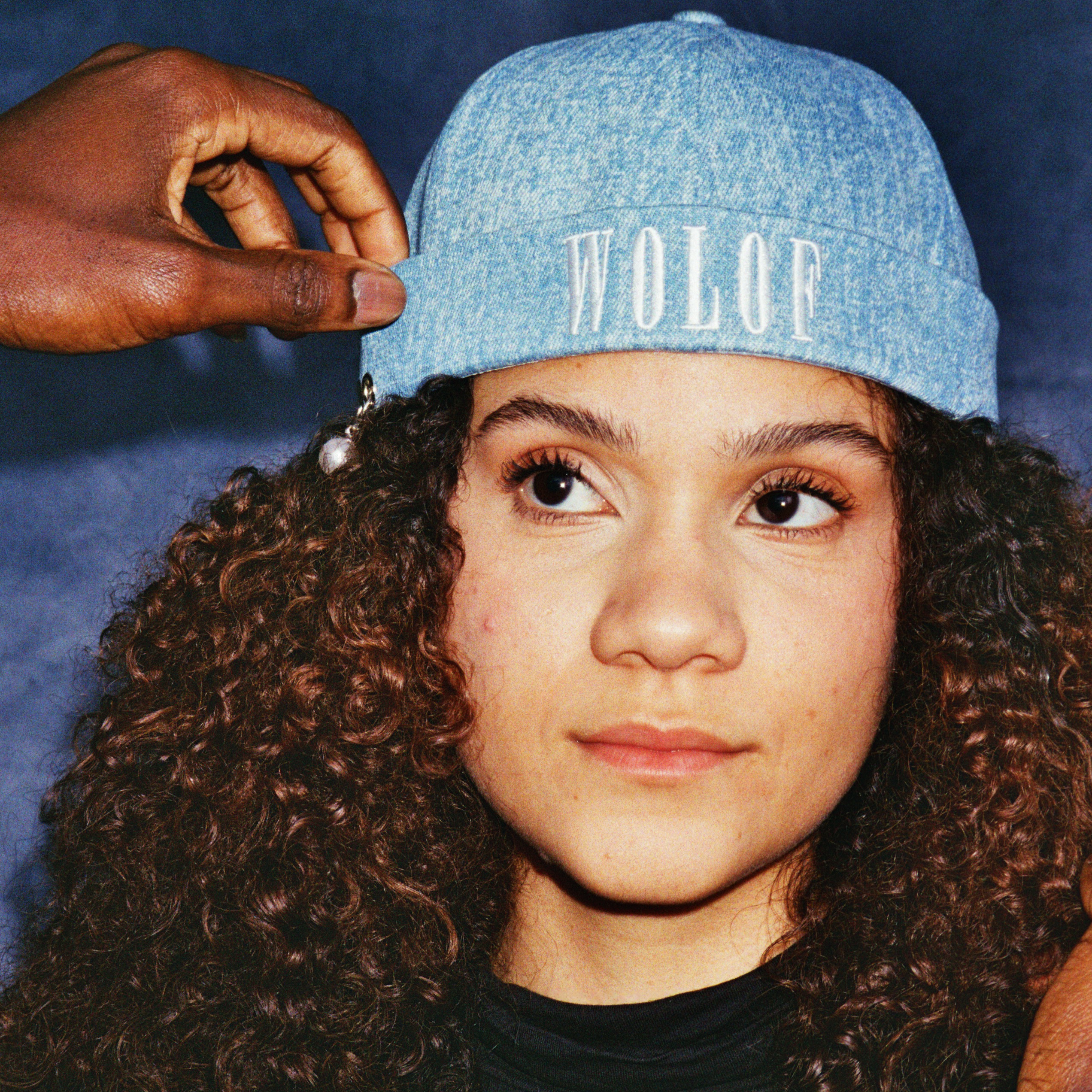Bonnet WOLOF Print Denim - Intérieur Satin